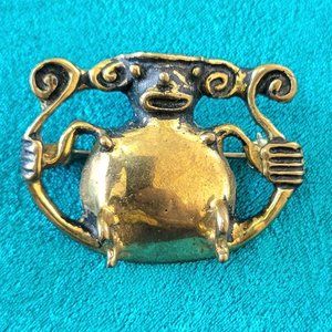 Pre-Columbian Monkey Pin